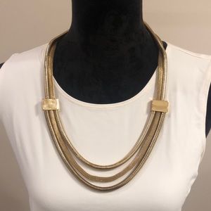 Charming Charlie NWOT gold tone necklace